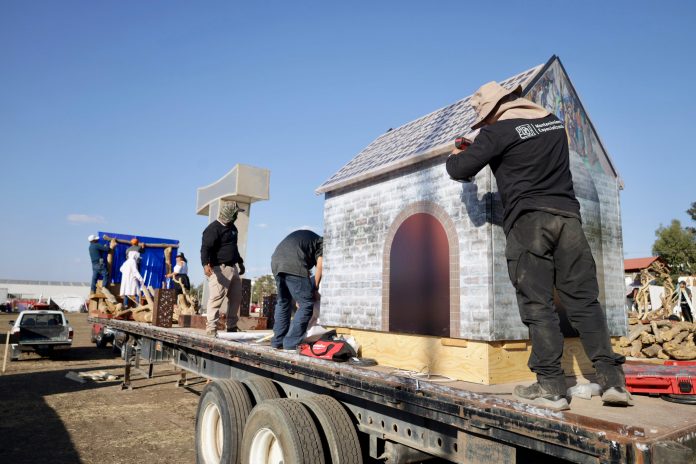 TODO LISTO PARA LA MAGIA DE LA CABALGATA DE REYES MAGOS (1)